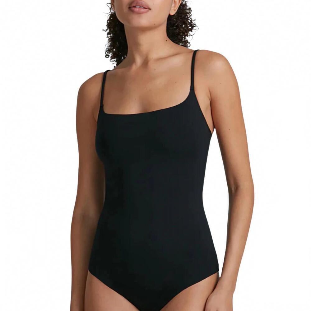 NEW COMMANDO neoprene cami bodysuit in black